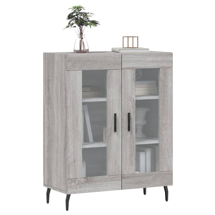 Dulap, gri sonoma, 69,5x34x90 cm, lemn compozit WALTI