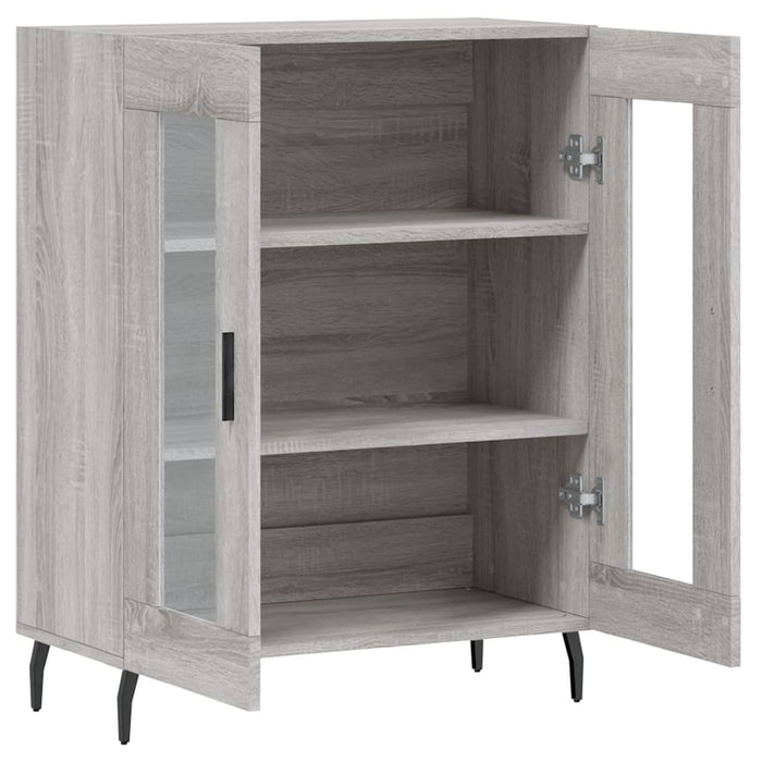 Dulap, gri sonoma, 69,5x34x90 cm, lemn compozit WALTI
