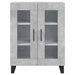 Dulap, gri beton, 69,5x34x90 cm, lemn compozit - WALTI WALTI