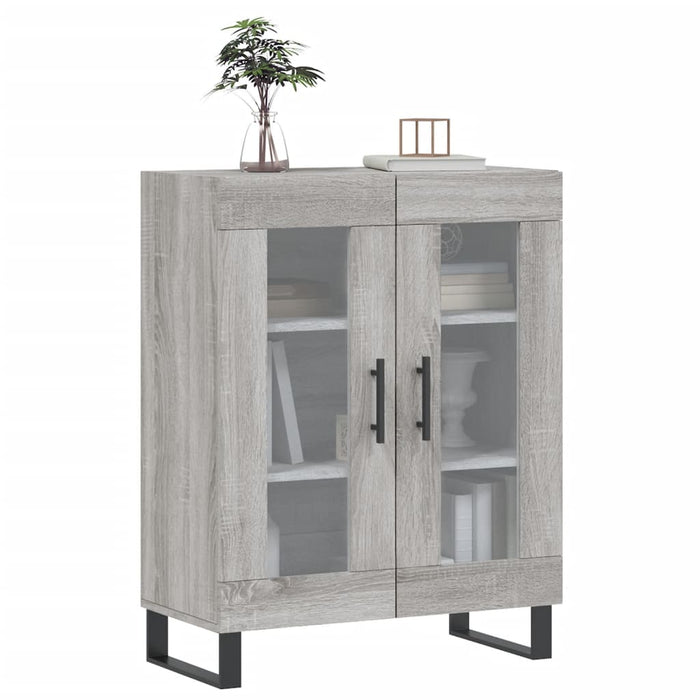 Dulap, gri sonoma, 69,5x34x90 cm, lemn compozit WALTI