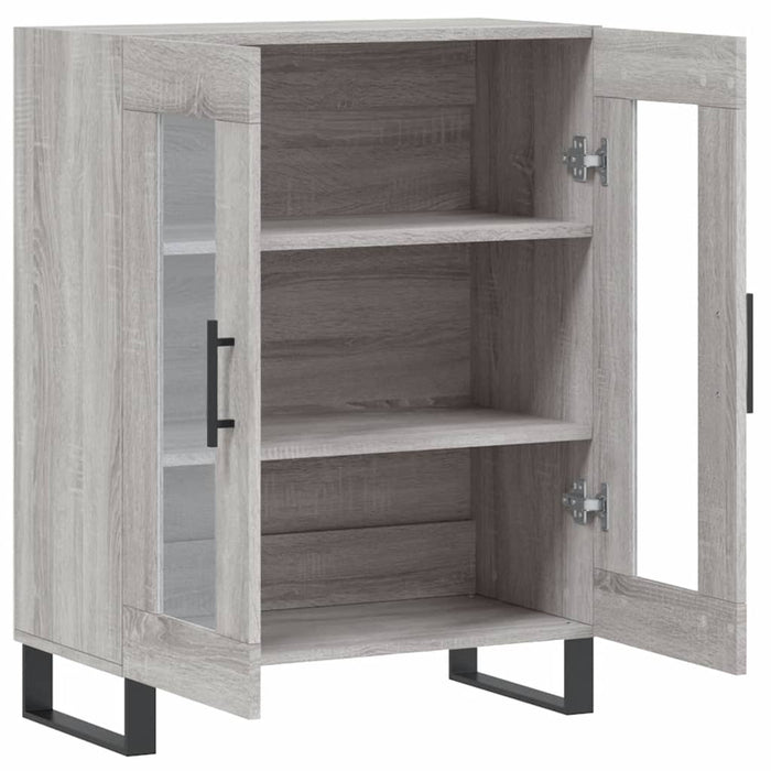 Dulap, gri sonoma, 69,5x34x90 cm, lemn compozit WALTI