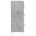 Servantă, gri beton, 69,5x34x90 cm, lemn compozit - WALTI WALTI
