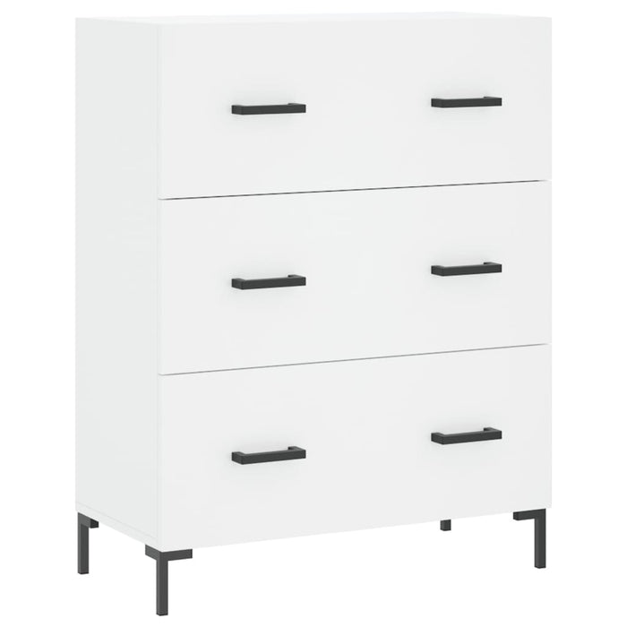 Servantă, alb, 69,5x34x90 cm, lemn compozit - WALTI WALTI