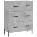 Servantă, gri beton, 69,5x34x90 cm, lemn compozit - WALTI WALTI