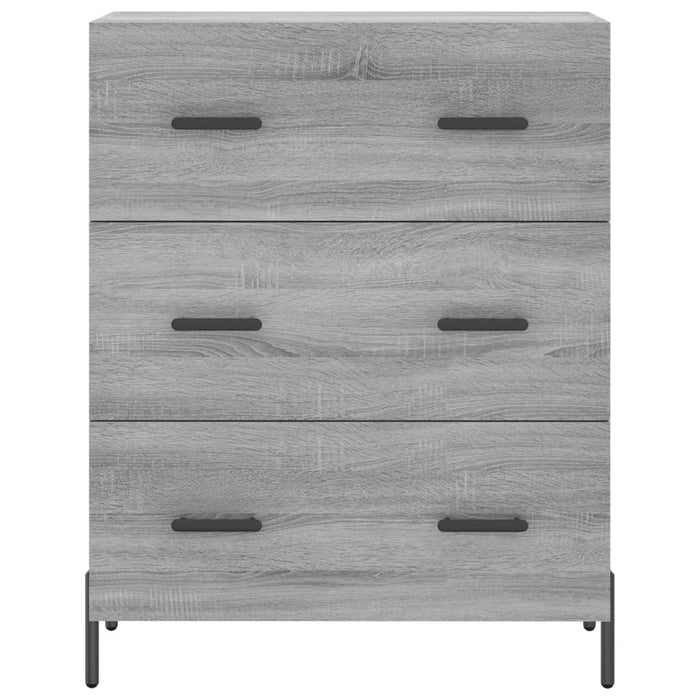Servantă, gri sonoma, 69,5x34x90 cm, lemn compozit - WALTI WALTI