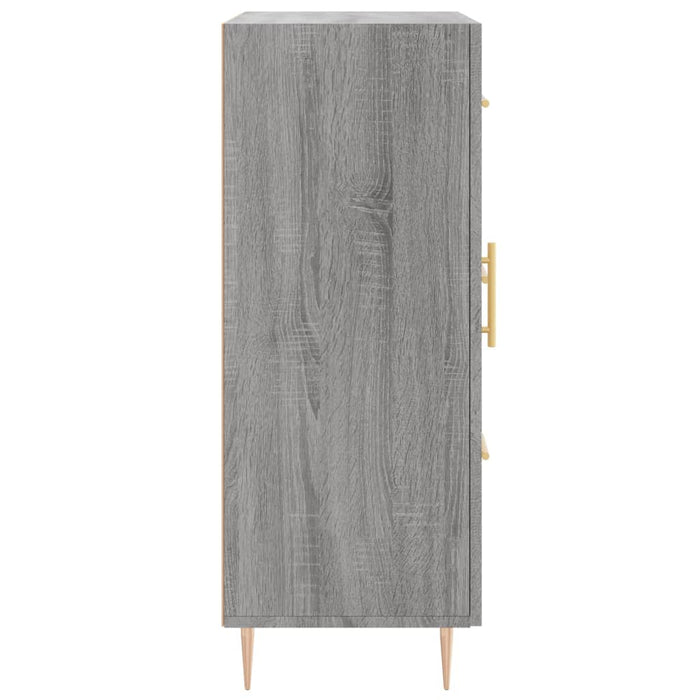 Servantă, gri sonoma, 69,5x34x90 cm, lemn compozit WALTI