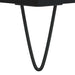 Servantă, negru, 69,5x34x90 cm, lemn compozit - WALTI WALTI