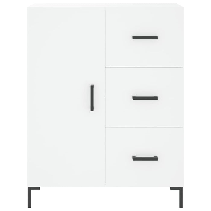 Servantă, alb, 69,5x34x90 cm, lemn compozit WALTI