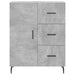 Servantă, gri beton, 69,5x34x90 cm, lemn compozit - WALTI WALTI