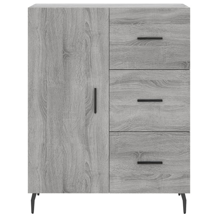 Servantă, gri sonoma, 69,5x34x90 cm, lemn compozit - WALTI WALTI