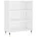 Bibliotecă, alb extralucios, 69,5x32,5x90 cm, lemn prelucrat - WALTI WALTI