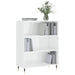 Bibliotecă, alb extralucios, 69,5x32,5x90 cm, lemn prelucrat - WALTI WALTI