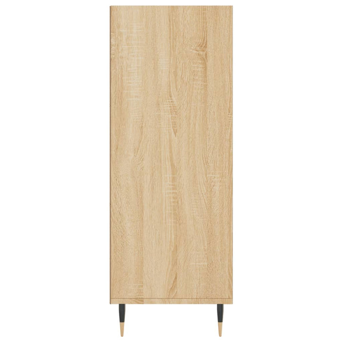 Bibliotecă, stejar sonoma, 69,5x32,5x90 cm, lemn compozit WALTI