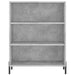 Dulap cu rafturi, gri beton, 69,5x32,5x90 cm, lemn compozit - WALTI WALTI