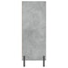 Dulap cu rafturi, gri beton, 69,5x32,5x90 cm, lemn compozit - WALTI WALTI