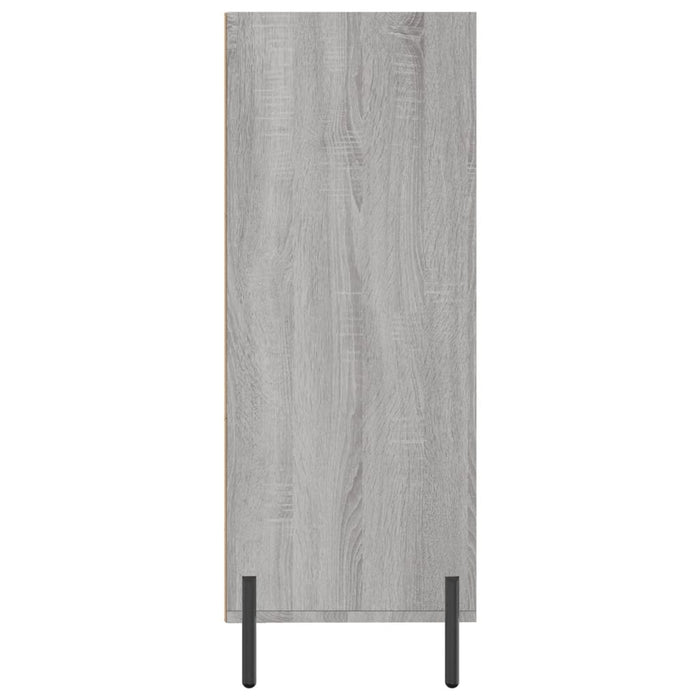 Dulap cu rafturi, gri sonoma, 69,5x32,5x90 cm, lemn compozit WALTI