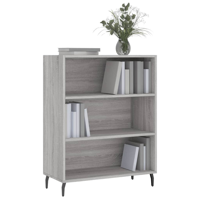 Dulap cu rafturi, gri sonoma, 69,5x32,5x90 cm, lemn compozit - WALTI WALTI