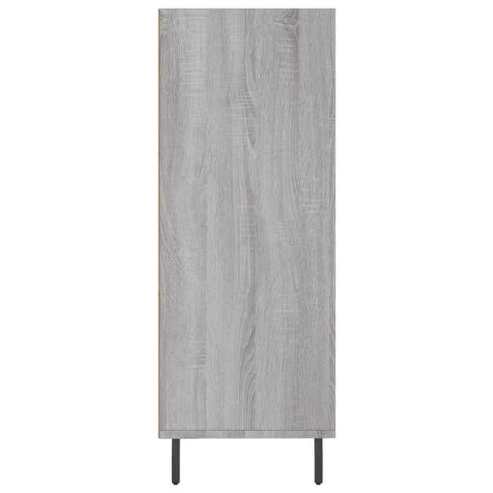 Dulap cu rafturi, gri sonoma, 69,5x32,5x90 cm, lemn compozit - WALTI WALTI