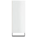 Dulap cu rafturi alb extralucios 69,5x32,5x90 cm lemn compozit - WALTI WALTI