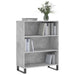 Dulap cu rafturi, gri beton, 69,5x32,5x90 cm, lemn compozit - WALTI WALTI