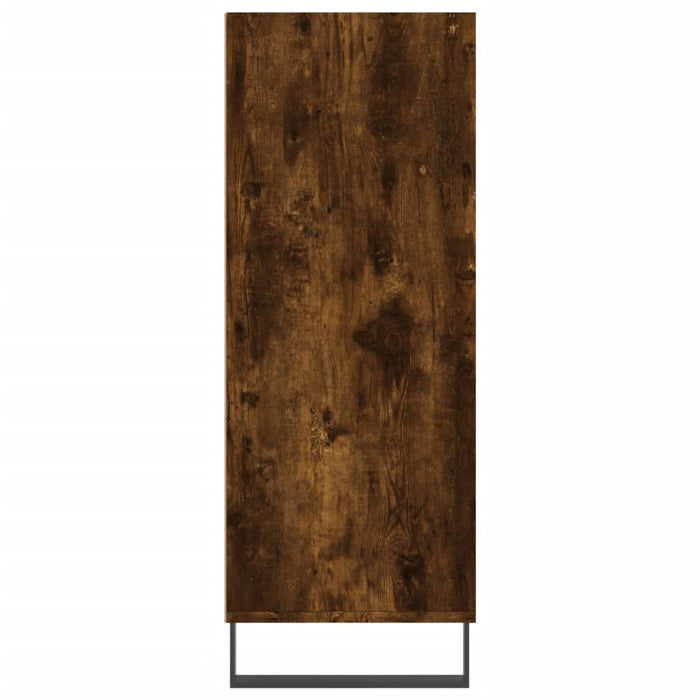 Dulap cu rafturi, stejar fumuriu, 69,5x32,5x90 cm lemn compozit WALTI