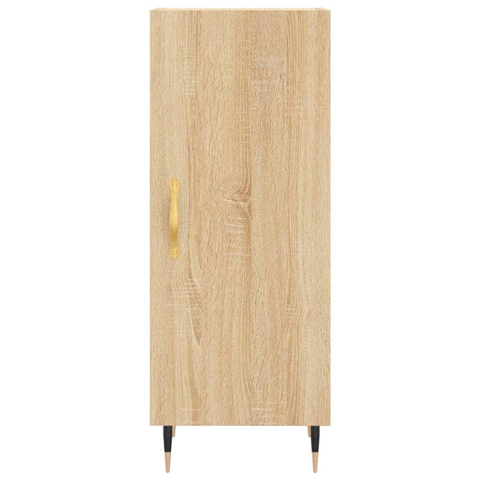 Servantă, stejar sonoma, 34,5x34x90 cm, lemn compozit WALTI