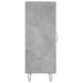 Servantă, gri beton, 34,5x34x90 cm, lemn compozit - WALTI WALTI