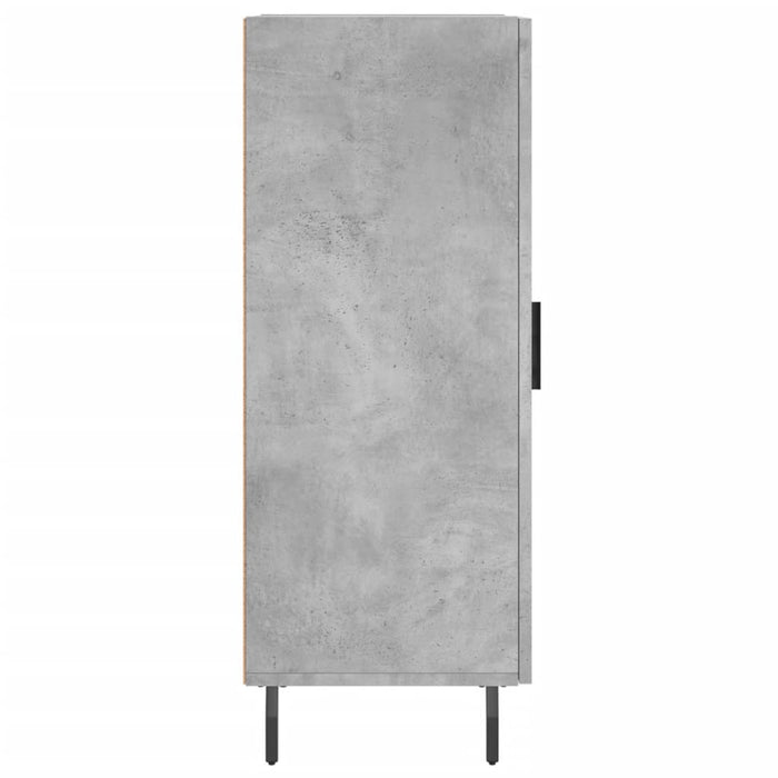 Servantă, gri beton, 34,5x34x90 cm, lemn compozit - WALTI WALTI