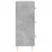 Servantă, gri beton, 34,5x34x90 cm, lemn compozit - WALTI WALTI