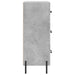 Servantă, gri beton, 34,5x34x90 cm, lemn compozit - WALTI WALTI