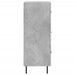 Servantă, gri beton, 34,5x34x90 cm, lemn compozit - WALTI WALTI