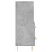 Servantă, gri beton, 34,5x34x90 cm, lemn compozit - WALTI WALTI