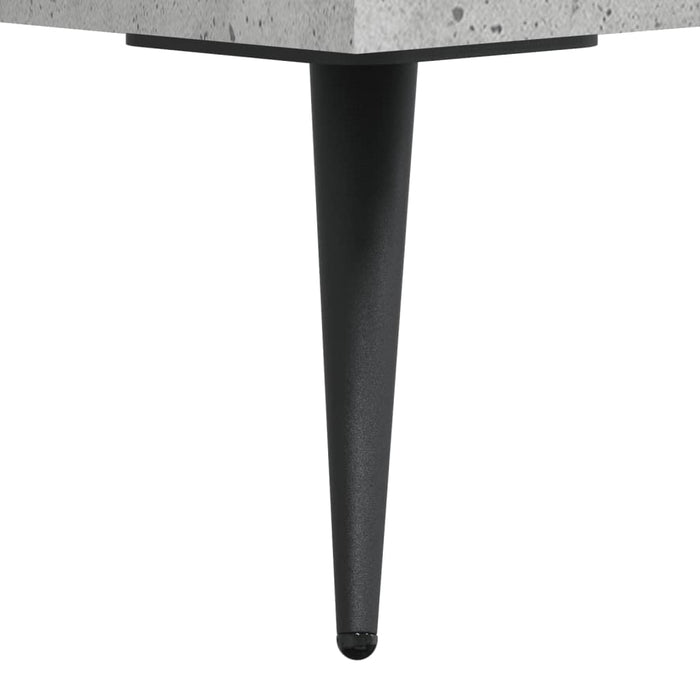 Dulap cu rafturi, gri beton, 34,5x32,5x90 cm, lemn compozit WALTI