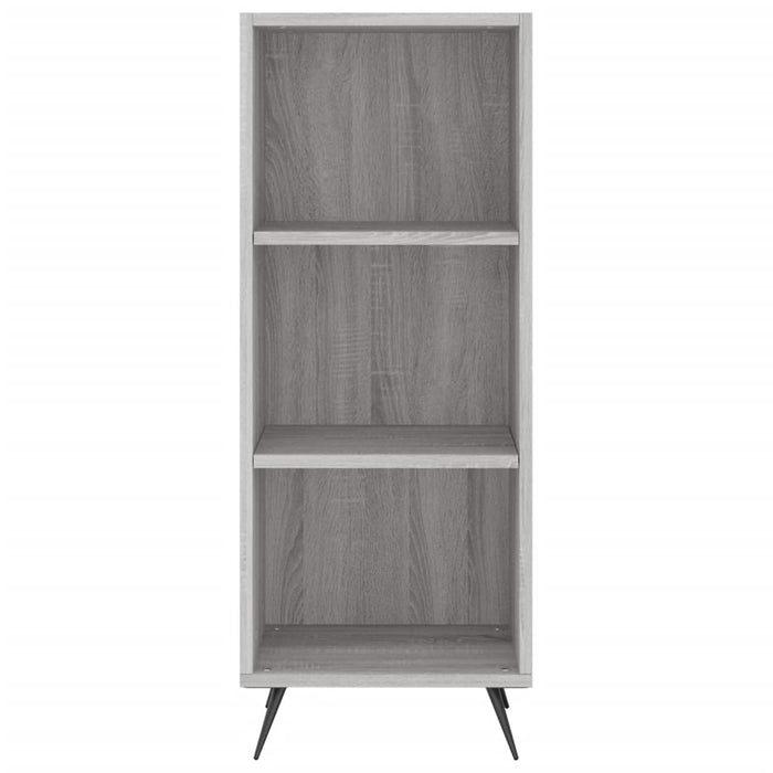 Dulap cu rafturi, gri sonoma, 34,5x32,5x90 cm, lemn compozit WALTI