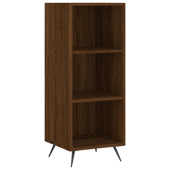 Dulap cu rafturi, stejar maro, 34,5x32,5x90 cm, lemn compozit WALTI
