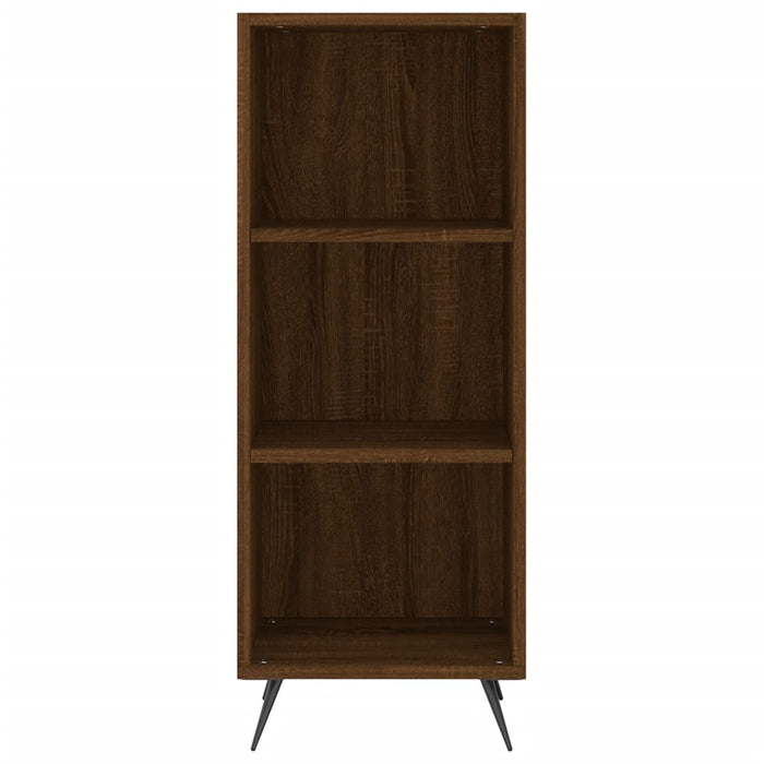 Dulap cu rafturi, stejar maro, 34,5x32,5x90 cm, lemn compozit WALTI