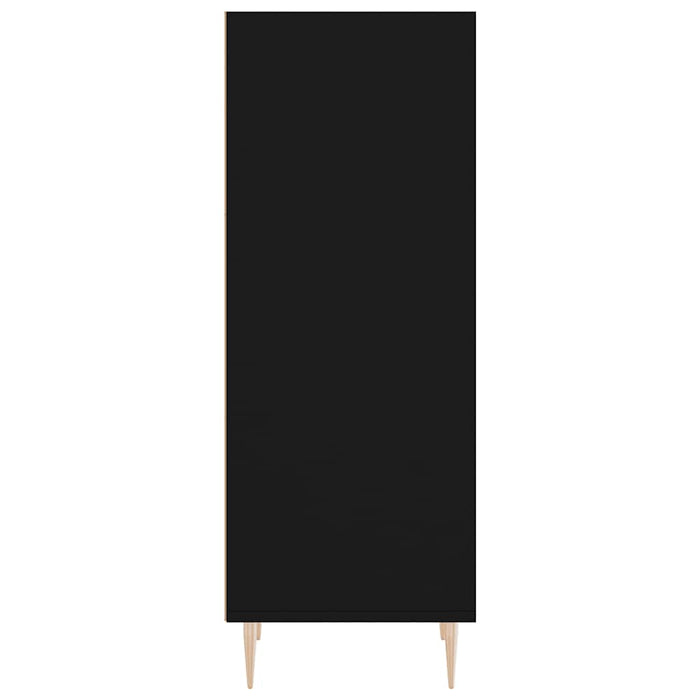 Servantă, negru, 34,5x32,5x90 cm, lemn compozit - WALTI WALTI