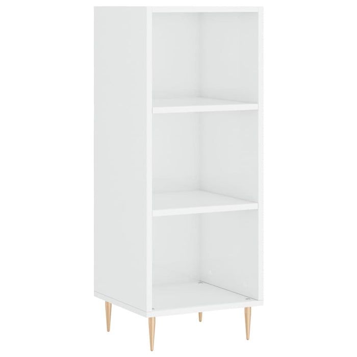 Servantă, alb extralucios, 34,5x32,5x90 cm, lemn compozit - WALTI WALTI