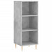 Servantă, gri beton, 34,5x32,5x90 cm, lemn prelucrat - WALTI WALTI