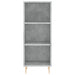 Servantă, gri beton, 34,5x32,5x90 cm, lemn prelucrat - WALTI WALTI