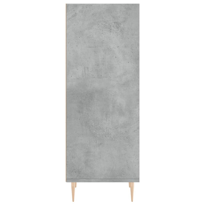 Servantă, gri beton, 34,5x32,5x90 cm, lemn prelucrat - WALTI WALTI