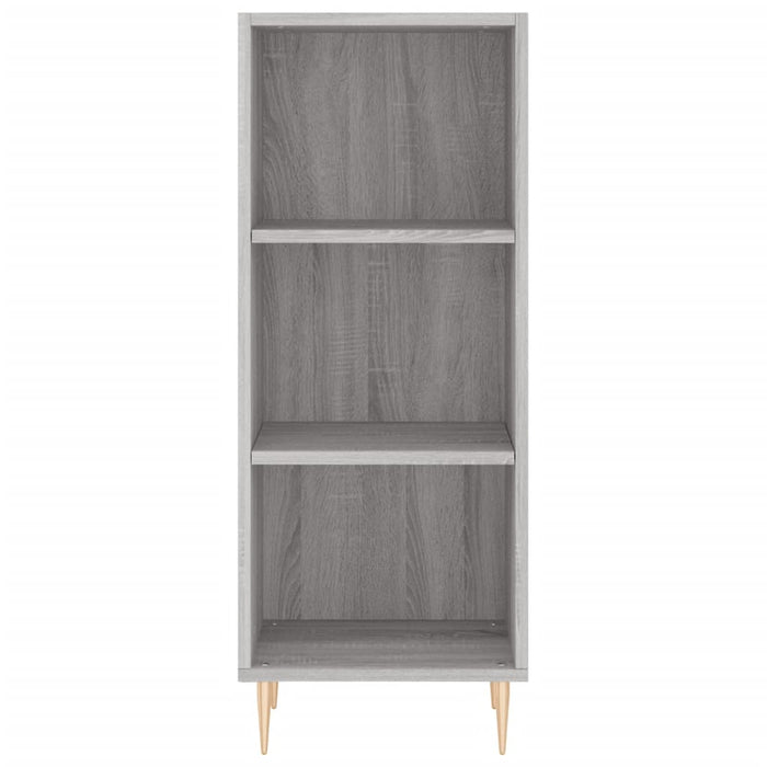Servantă, gri sonoma, 34,5x32,5x90 cm, lemn compozit - WALTI WALTI