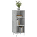 Servantă, gri beton, 34,5x32,5x90 cm, lemn prelucrat - WALTI WALTI