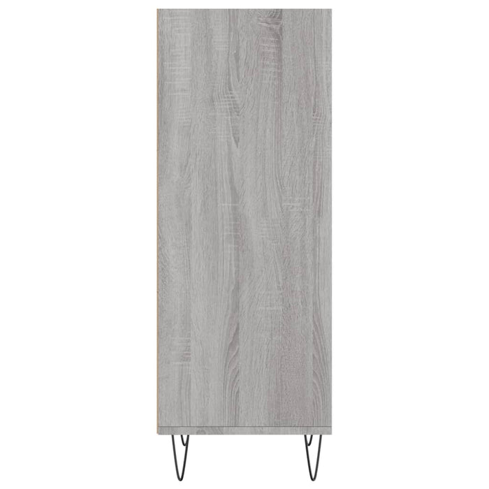 Servantă, gri sonoma, 34,5x32,5x90 cm, lemn compozit - WALTI WALTI