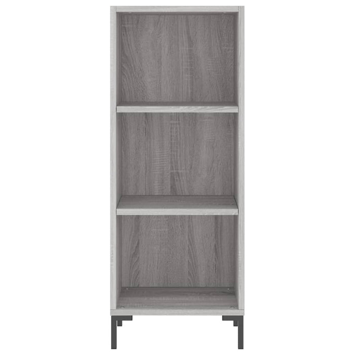 Servantă, gri sonoma, 34,5x32,5x90 cm, lemn compozit - WALTI WALTI