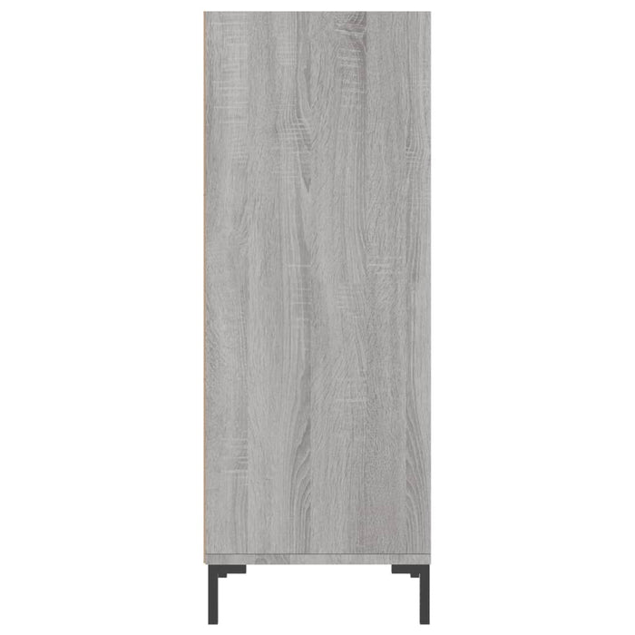 Servantă, gri sonoma, 34,5x32,5x90 cm, lemn compozit - WALTI WALTI