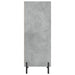 Servantă, gri beton, 34,5x32,5x90 cm, lemn prelucrat - WALTI WALTI
