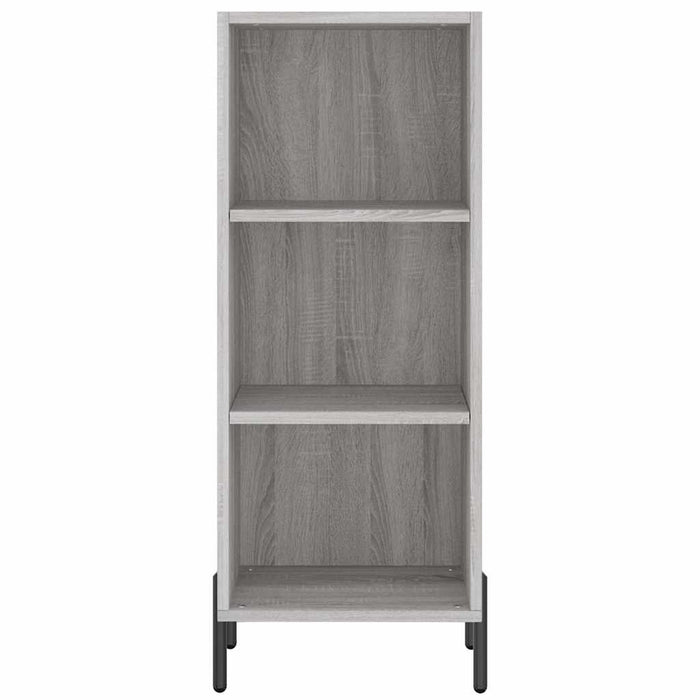 Servantă, gri sonoma, 34,5x32,5x90 cm, lemn compozit - WALTI WALTI