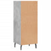 Servantă, gri beton, 34,5x32,5x90 cm, lemn prelucrat - WALTI WALTI