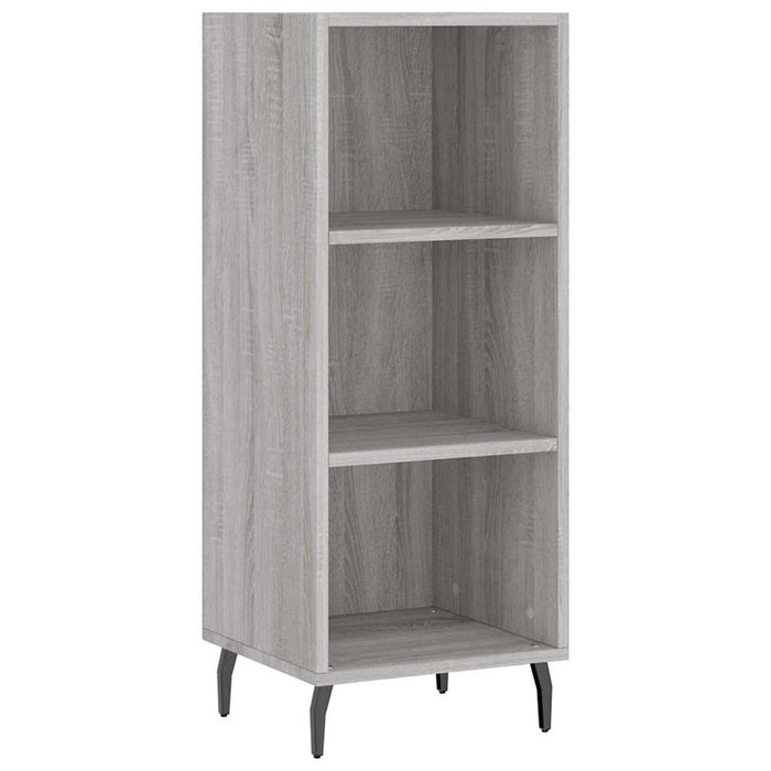 Servantă, gri sonoma, 34,5x32,5x90 cm, lemn compozit - WALTI WALTI